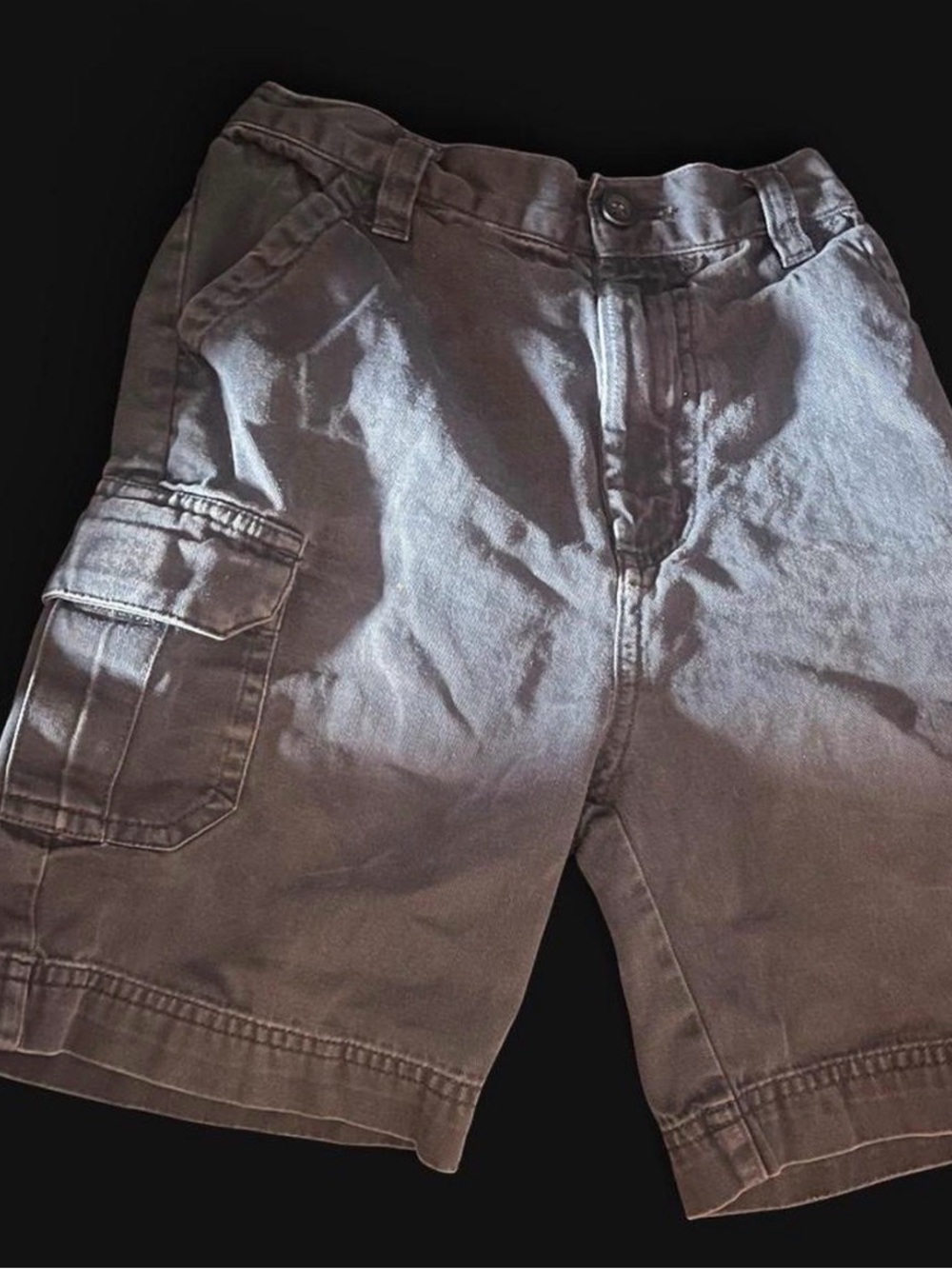 Class Club Gray Cargo Shorts with Side Pocket